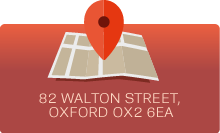Find us at 82 Walton Street, Oxford OX2 6EA